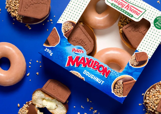 Krispy Kreme Partners with Maxibon to bring in epic doughnut Mash-up