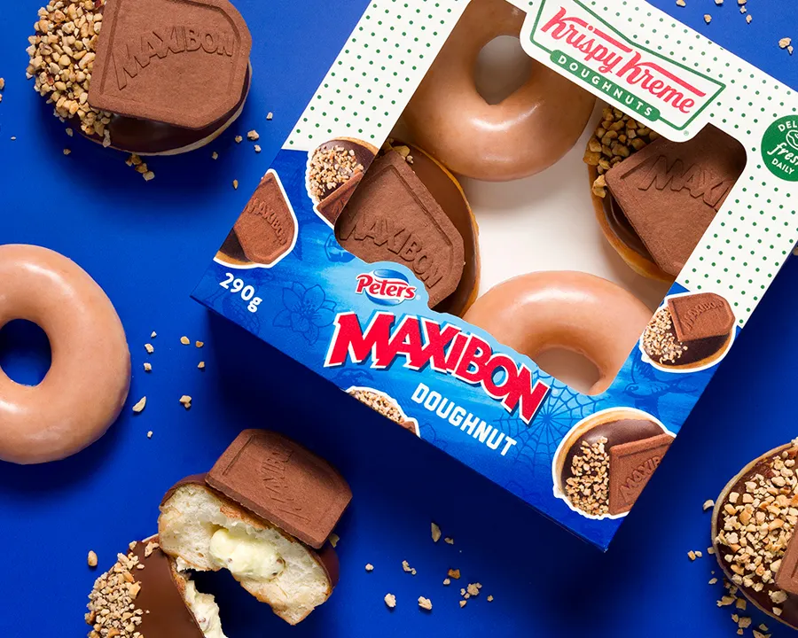 Krispy Kreme Partners with Maxibon to bring in epic doughnut Mash-up